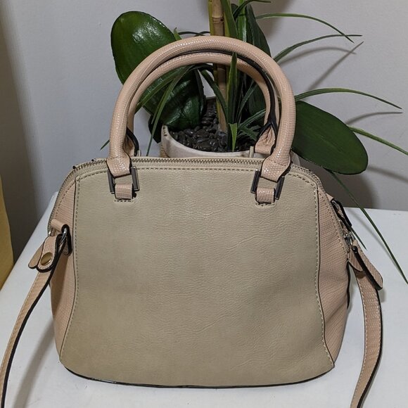 GUESS Factory Women's  Satchel Crossbody Bag Beige - Picture 2 of 12